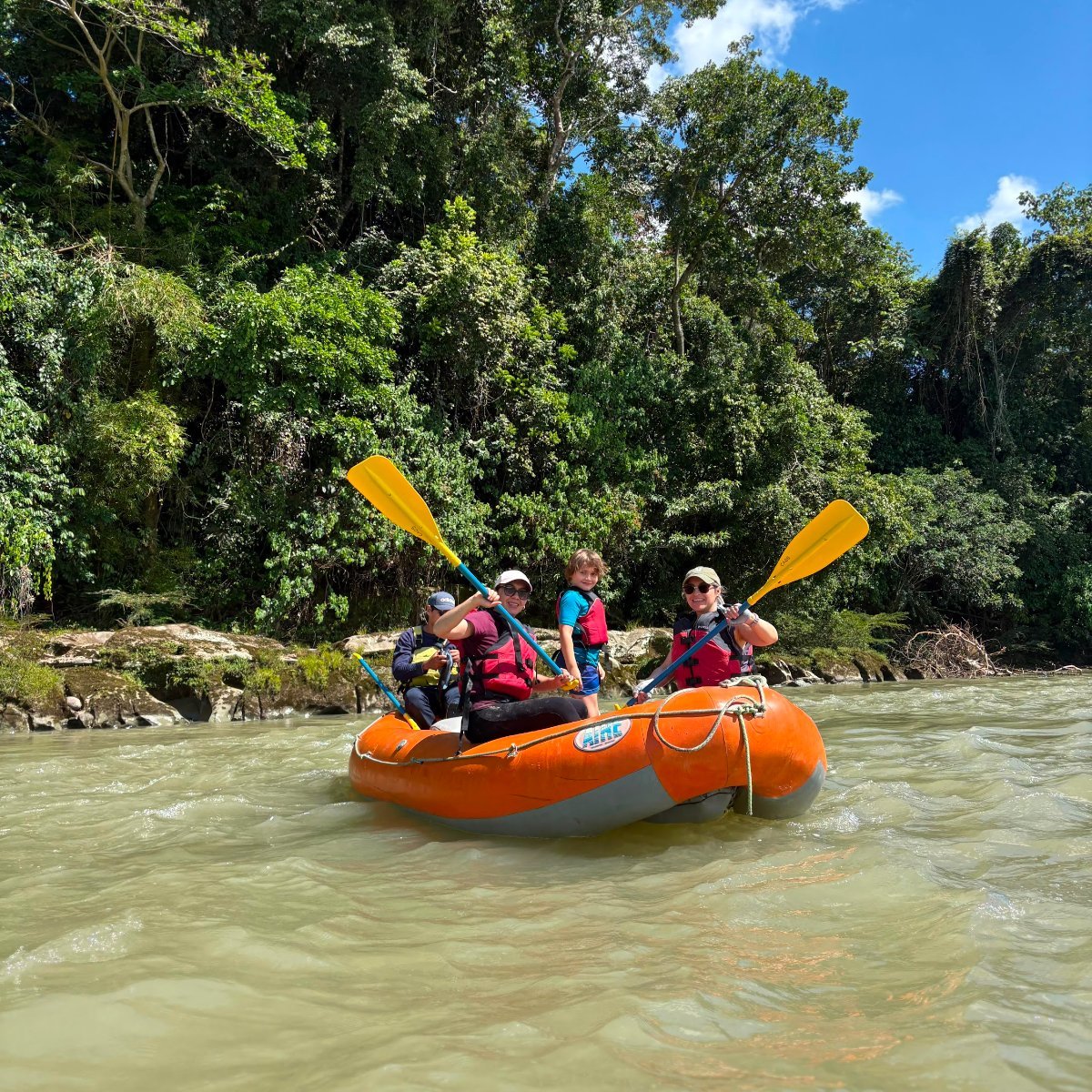 Family Rafting: Napo River photo