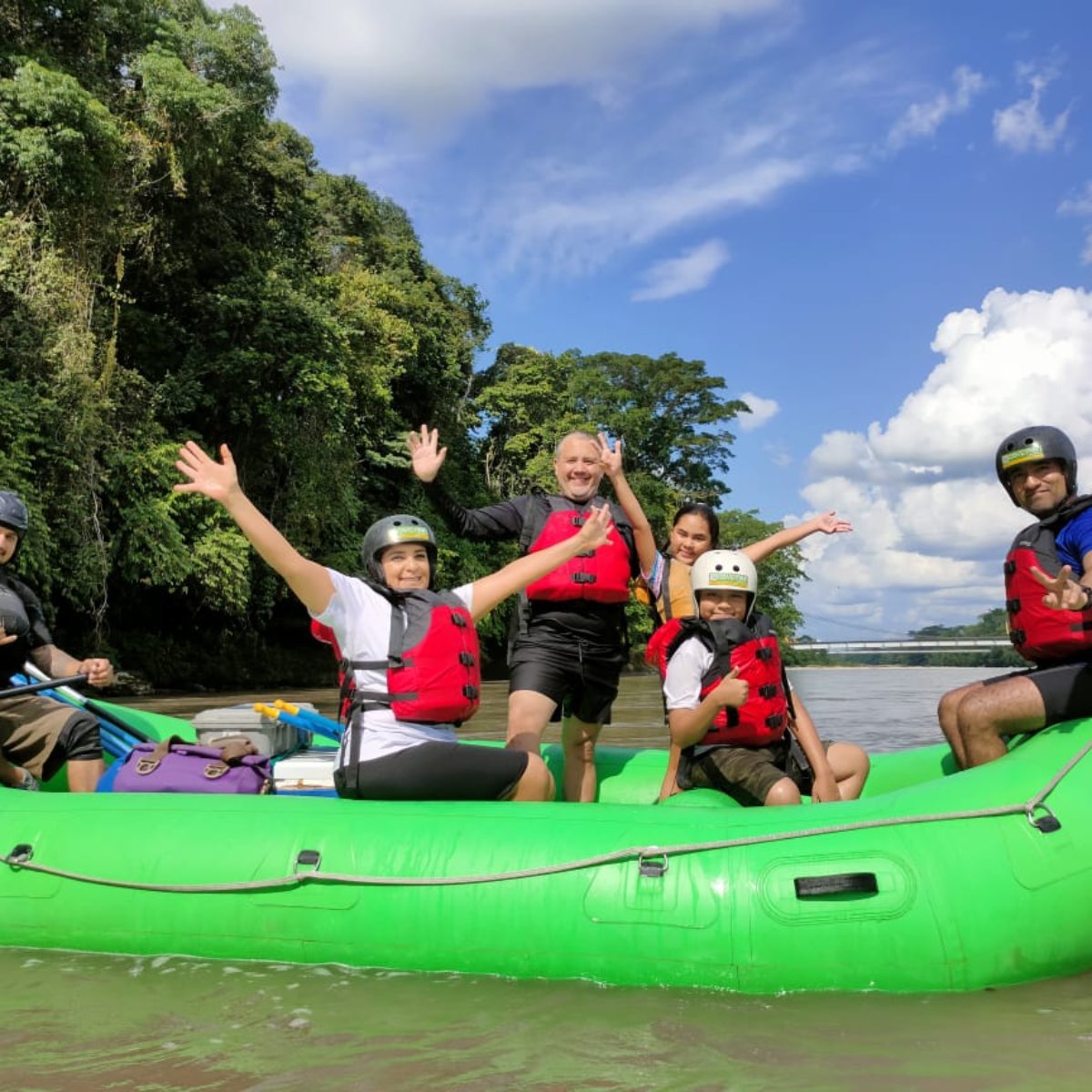 Family Rafting: Napo River photo