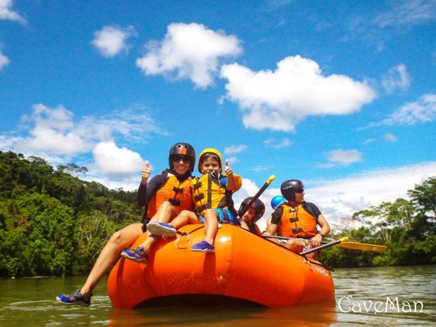 Rafting upper Anzu River