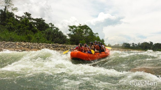 Rafting upper Anzu River